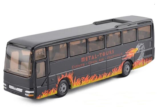 1:87 Scale Black SIKU1624 Die-Cast Setra Double Decker Bus Toy