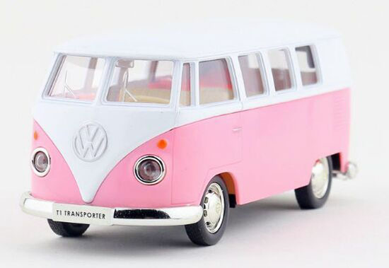 Five Colors 1:36 Scale Kids Diecast VW T1 Bus Toy