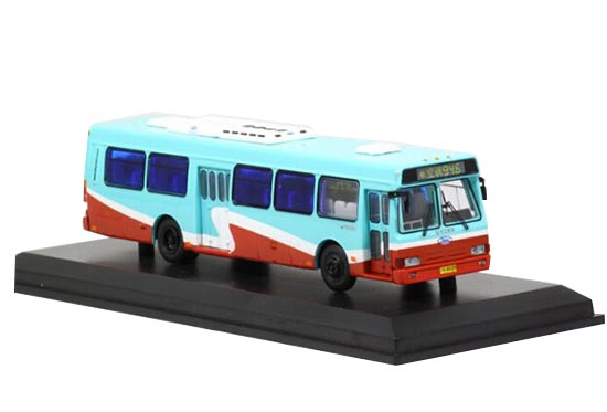 Red-Blue 1:76 NO.946 Diecast Flxible CFC6110GD City Bus Model