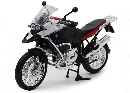 Black / Red / White RASTAR 1:9 Scale BMW R1200GS Motorcycle