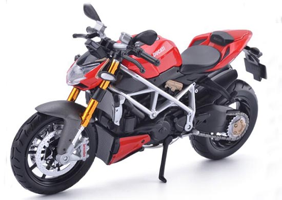 1:12 Scale Red MaiSto Ducati StreetFighter Motorcycle