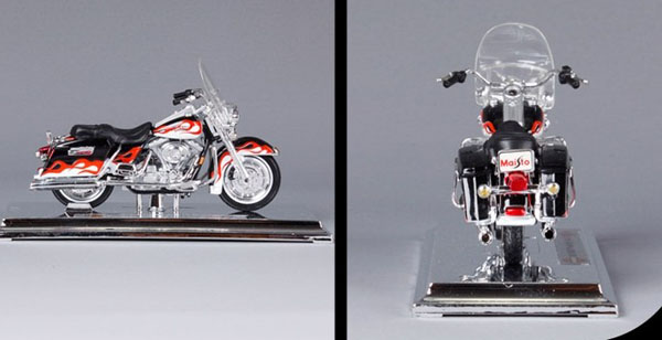 Maisto Modèle Réduit de Moto Harley Davidson 2001 FLHRCI Road King Classic 1/18 