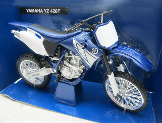 1:12 Scale Blue NewRay Diecast YAMAHA YZ 426F Motorcycle
