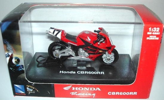 1:32 Scale Red NEWRAY Honda CBR 600RR Motorcycle