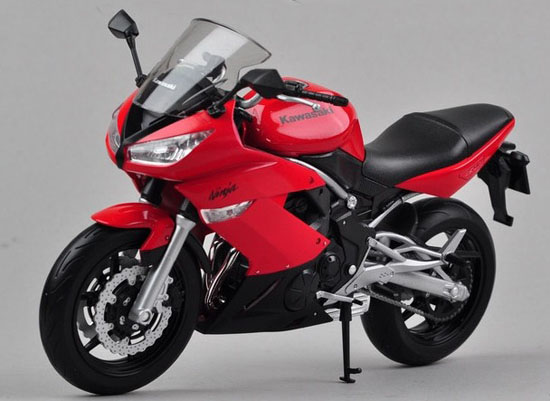 Welly 1:10 Kawasaki Ninja 650R Diecast Motorcycle Bike Model Toy New In Box 
