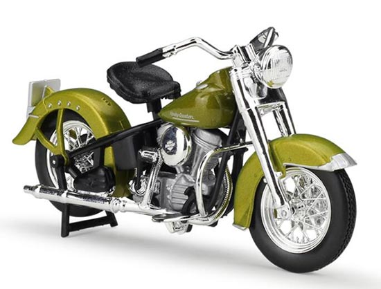 1:18 Maisto Harley Davidson 1953 74FL Hydra Glide Motorcycle New Toy Green 