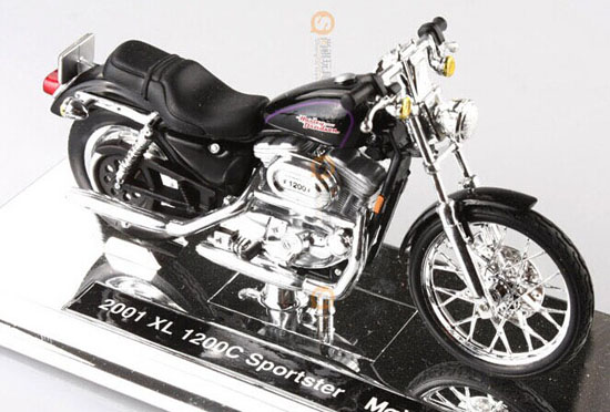 Harley Davidson 2001 XL 1200c Sportster Maisto 31760 Series 12 Diecast 1 18 for sale online 