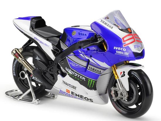 1:10 Blue Maisto NO.99 MotoGP Diecast 2013 Yamaha YZR-M1