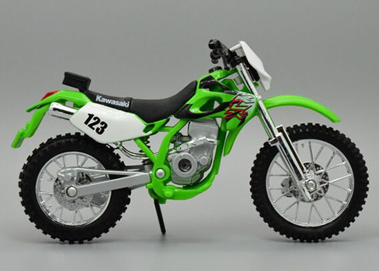 MAISTO 1:18 Kawasaki KLX 250SR MOTORCYCLE BIKE DIECAST MODEL TOY NEW IN BOX 