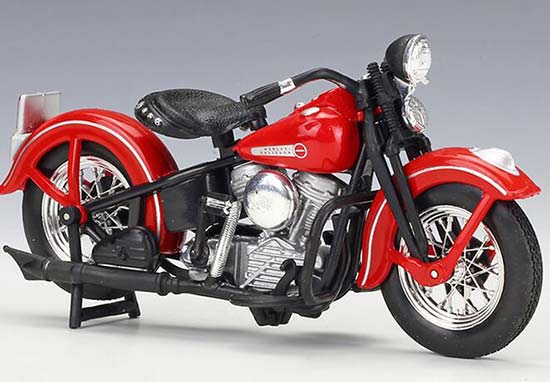 1:18 Scale Diecast Harley Davidson 1948 FL Panhead Model