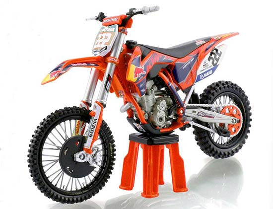 NO.222 1:12 Scale Diecast KTM 350 SX-F Motorcycle Model
