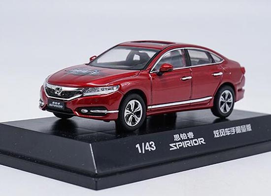 Red 1:43 Scale Diecast Honda Spirior Model