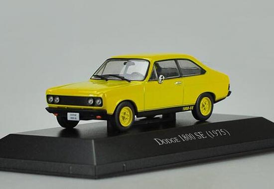 Yellow IXO 1:43 Scale Diecast Dodge 1800 SE Model