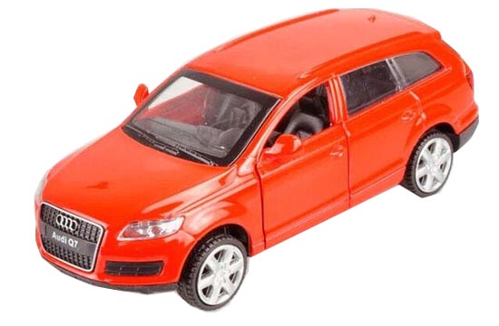 White / Black / Red Kids 1:43 Scale Diecast Audi Q7 Toy
