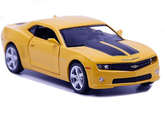 Yellow / Red / Black 1:36 Kids Diecast Chevrolet Camaro Toy