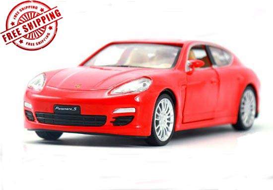 Red / Golden / Blue / White 1:32 Diecast Porsche Panamera Toy