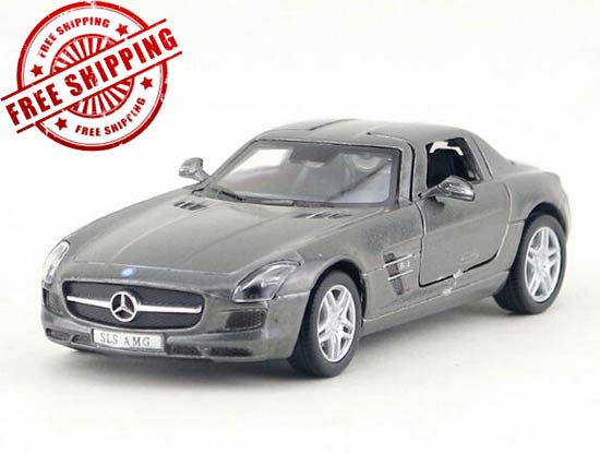 Red / Gray / Silver / White Diecast Mercedes-Benz SLS AMG Toy