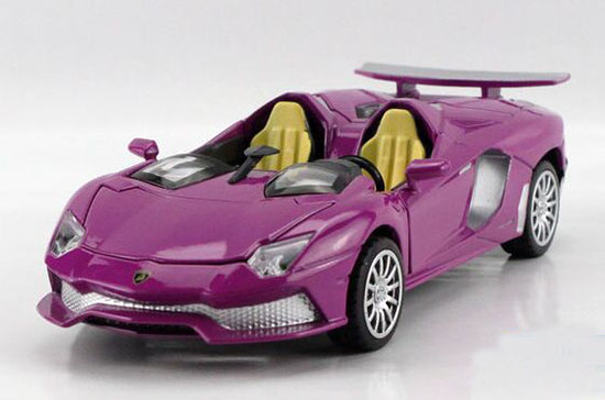 Purple /Orange /Yellow / Green 1:32 Kids Diecast Lamborghini Toy