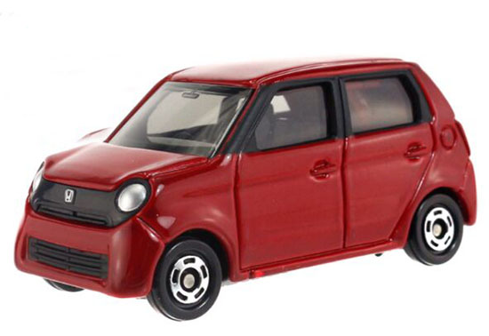 Red Kids 1:58 Mini Scale NO.81 Diecast Honda N-ONE Toy