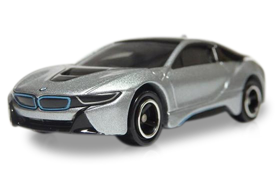 Silver 1:61 Mini Scale NO.17 Kids Diecast BMW I8 Toy