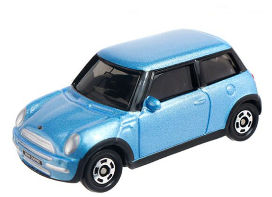 Blue 1:57 Scale NO.43 Kids Diecast Mini Cooper Toy