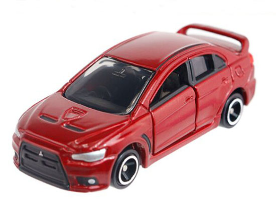1:61 Kids Red NO.67 Diecast Mitsubishi Lancer Evolution X Toy