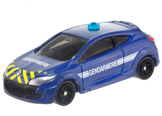 Blue Kids NO.44 Diecast Renault Megane Sport Gendarmerie Toy