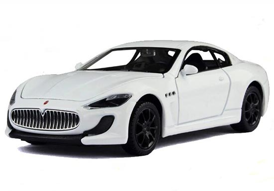 Red / White / Blue Kids Diecast Maserati Gran Turismo Toy