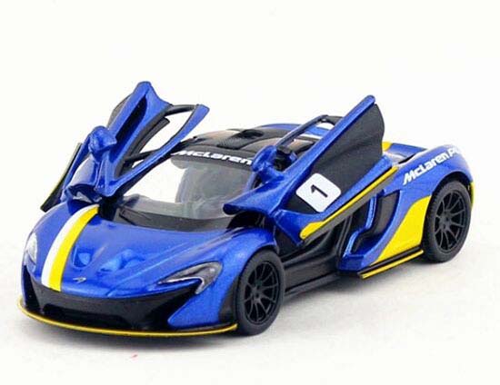 Yellow / White / Red / Blue Kids 1:36 Diecast McLaren P1 Toy