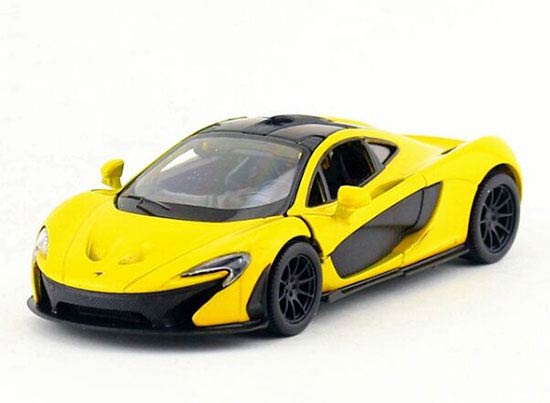 Kids Yellow / White / Orange / Gray Diecast McLaren P1 Toy