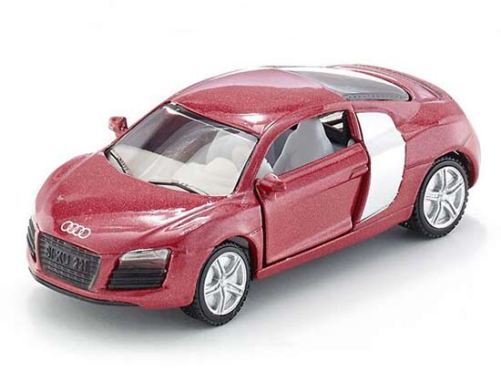 Mini Scale Kids Red / Gray SIKU 1430 Diecast Audi R8 Toy