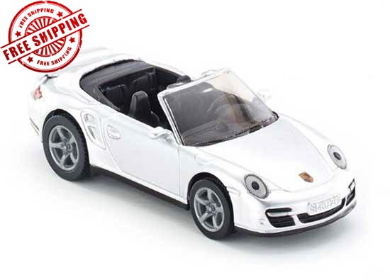 Silver Kids SIKU 1337 Diecast Porsche 911 Turbo Cabrio Toy