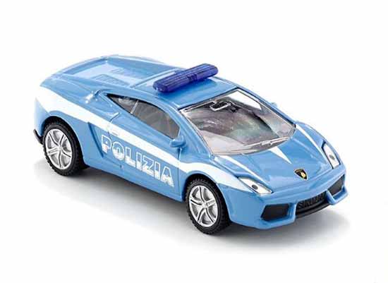 Blue Kids SIKU 1405 Police Diecast Lamborghini Gallardo Toy