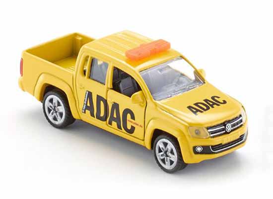 Kids Yellow SIKU 1469 Diecast ADAC VW Pickup Truck Toy