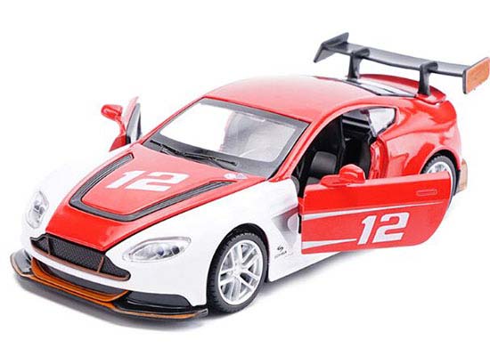 1:32 Scale Red / Black / Blue Kids Diecast Aston Martin GT3 Toy