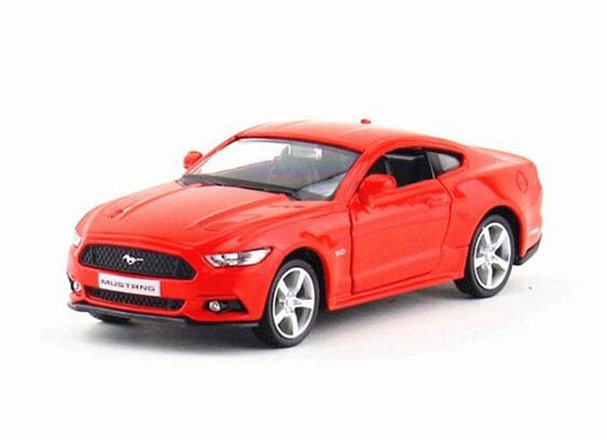 Kids Red / White / Black / Yellow Diecast Ford Mustang GT Toy