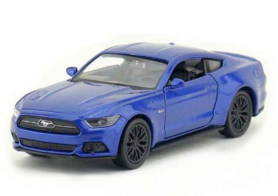 Welly Kids Red / Blue 1:36 Diecast 2015 Ford Mustang GT Toy
