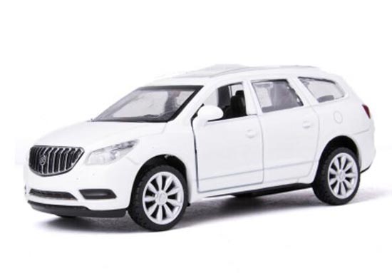 Black / White 1:43 Scale Kids Diecast Buick Enclave Toy