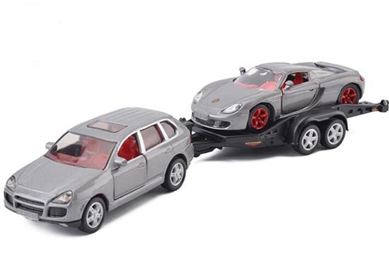 SIKU 2544 Gray Diecast Porsche Cayenne Toy