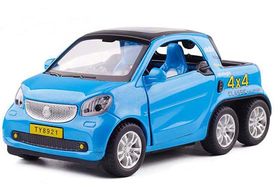 Red / Yellow / Blue / Black Diecast Smart Pickup Truck Toy