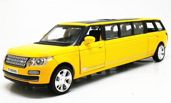 Yellow / Red / Blue Kids Diecast Land Rover Range Rover Toy