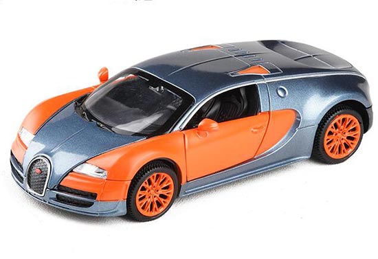 Diecast 1:32 Scale Kids Bugatti Grand Sport Vitesse Toy