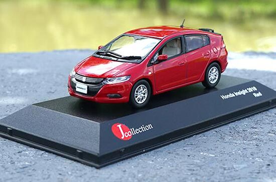 1:43 Red / Blue J-Collection Diecast 2010 Honda Insight Model