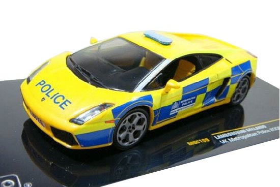 1:43 IXO Diecast 2006 Lamborghini Gallardo Police Model