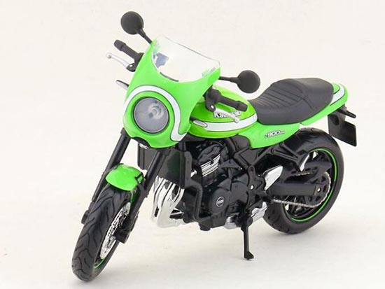 Maisto 1:12 Scale Green Diecast Kawasaki Z900 RS Cafe Model