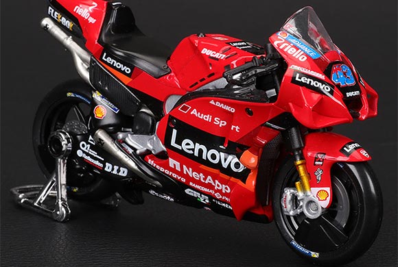 1:18 Scale Red Maisto NO.43 Diecast Ducati Moto GP Model