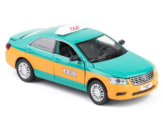 Kids 1:32 Scale Blue / Green /Red Diecast Toyota Camry Taxi Toy