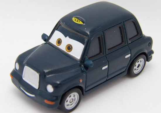 Mini Scale Black Kids Diecast Cars-PLEX Taxi Toy