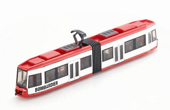 Kids Red-White 1:87 Scale SIKU 1895 StraBenbahn Tram Model