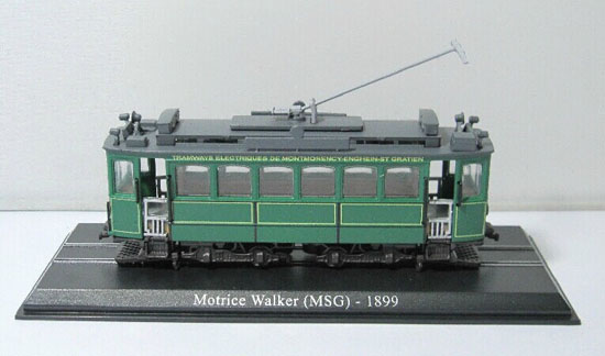 Atlas Green 1:87 Scale MOTRICE WALKER MSG 1899 Tram Model